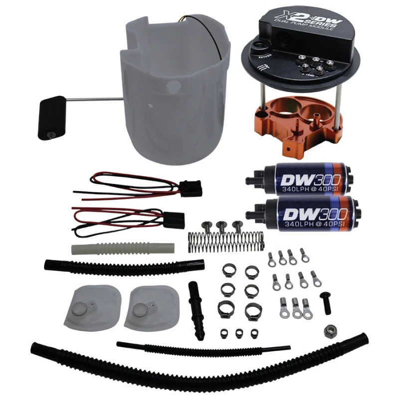 Deatschwerks X2 Pump-Modul mit DW300 für 12-16 Scion FR-S/12-20 Subaru BRZ/17-20 Toyota 86