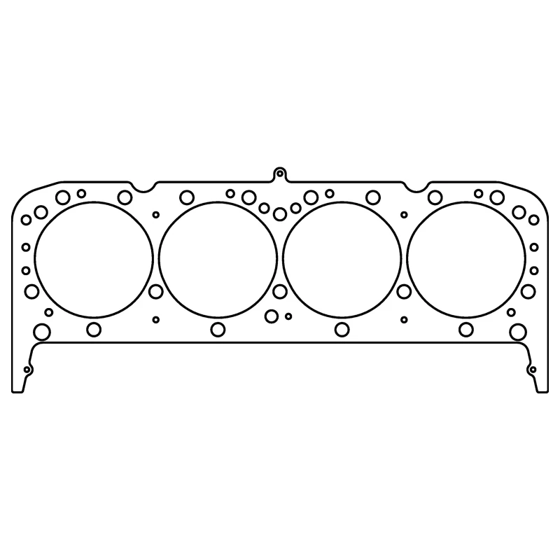 Cometic Chevy Gen1 Small Block V8.040in MLS Zylinderkopfdichtung-4.080in Bohrung-Mit Ventiltaschen