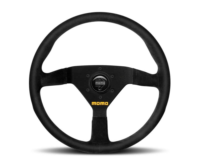 Momo Competition Steering Wheel 350 mm - Black AirLeather/Black Spokes