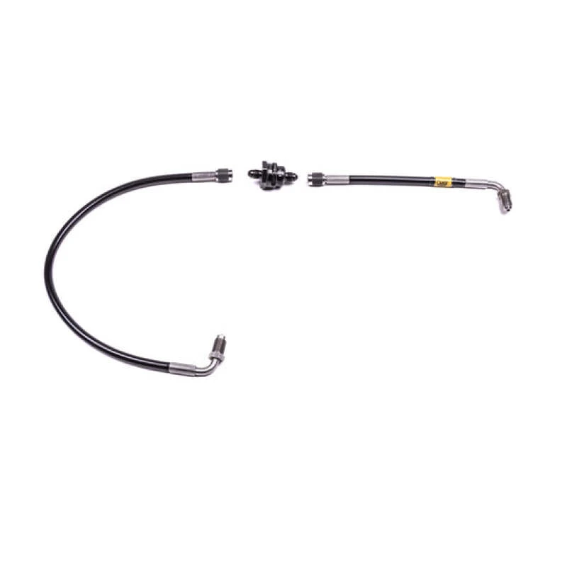 Chase Bays Kupplungsleitung mit Kontrollventil für 84-91 BMW 3er E30 (mit E46 Style Getriebe)