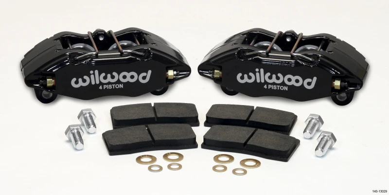 Wilwood DPHA Vordere Bremse & Pad-Kit Schwarz Honda / Acura mit 262mm OE Rotor