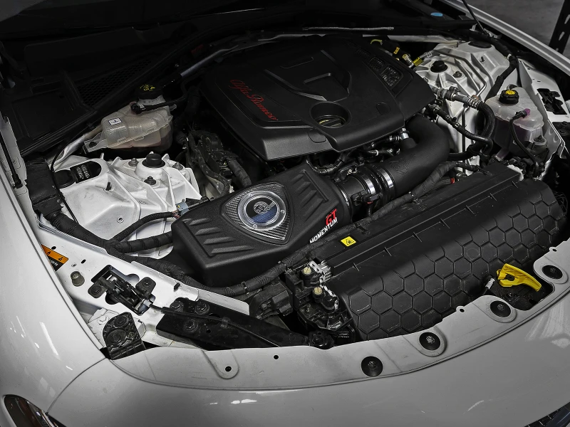 aFe Momentum GT Pro 5R Kaltluft-Ansaugsystem 2017 Alfa Romeo Giulia I4 2.0L (t)