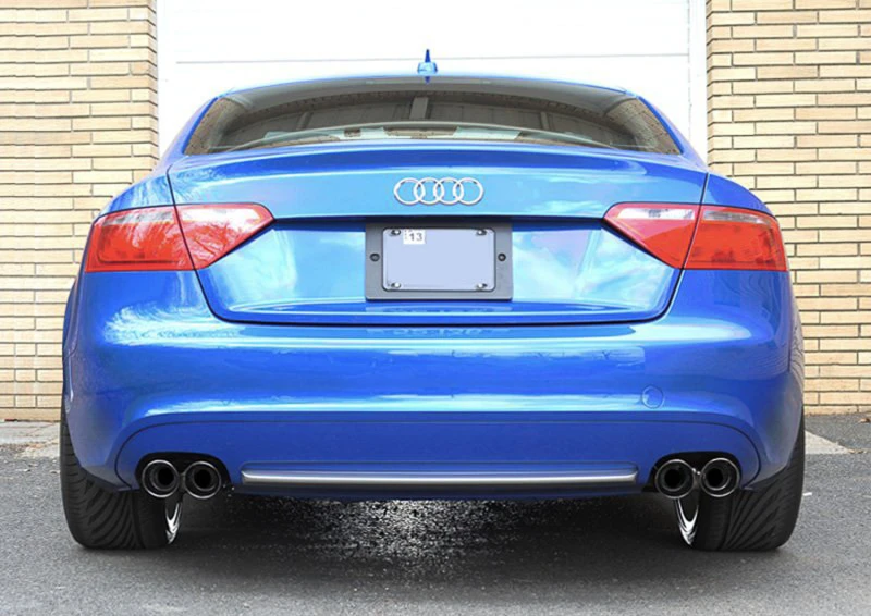 AWE Tuning Audi B8 A5 2.0T Touring Edition Auspuff - Quad Outlet Diamant-Schwarz Spitzen