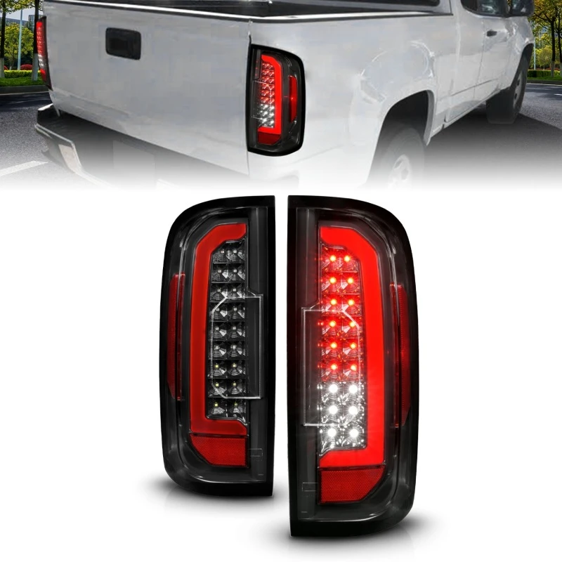 anzo_311434-6792e1e26a648 ANZO 15-21 GMC Canyon Voll-LED-Rückfahrscheinwerfer mit roter Lichtleiste schwarzes Gehäuse/Klare Linse