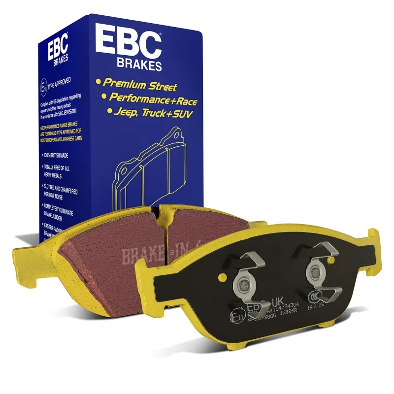 EBC 12+ Audi A6 Quattro 3.0 Supercharged Yellowstuff Front Brake Pads