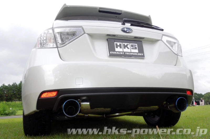 HKS Super Turbo Muffler für Subaru Impreza GRB/GRF