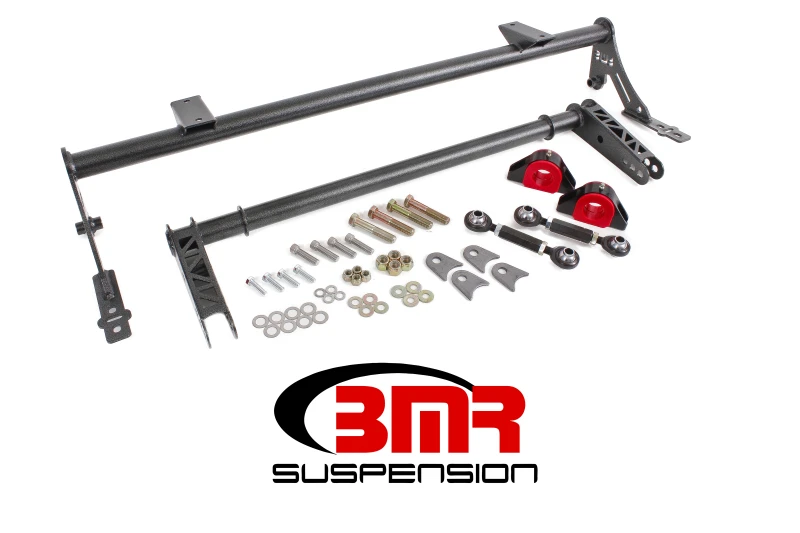 BMR 05-14 S197 Mustang Heck-Schraub- Hohl-35mm-Xtreme Anti-Roll Bar Kit (Poly) - Schwarz Hammertone