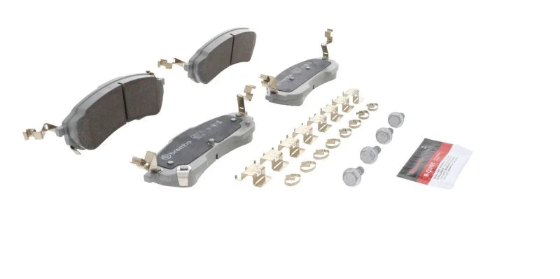 Brembo OE PRIME Keramik Bremsbelag für 2021–2023 Ford Bronco – Hinterachse