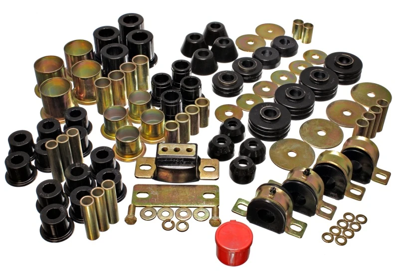 Energy Suspension 73-80 Chevrolet / GMC 2WD 1/2 Ton Pickup Schwarzes Hyper-Flex-Master-Bushing-Set