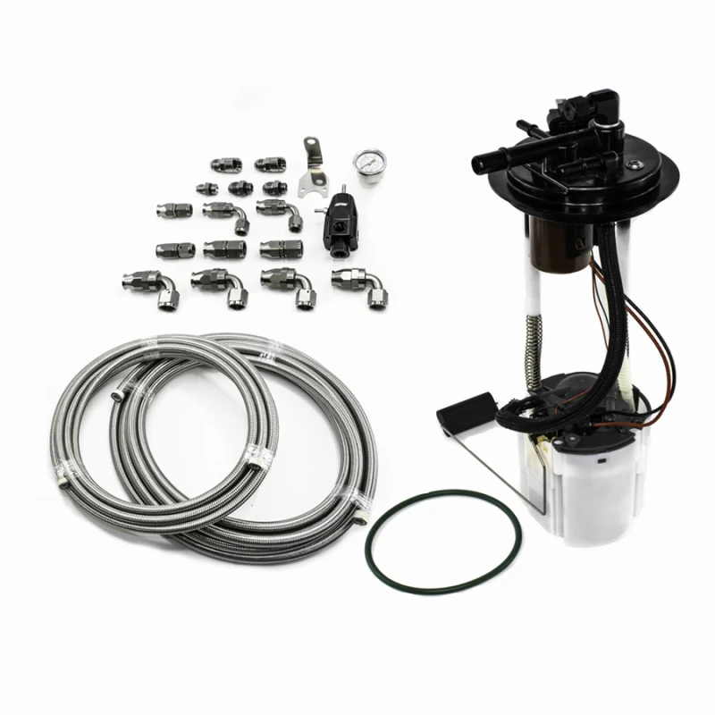 DeatschWerks 05-09 GM LKW DW400 Pumpenmodul mit PTFE Kraftstoffleitungen