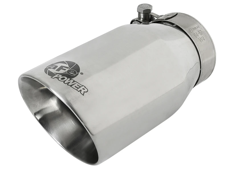 aFe 18-20 Audi RS5 Coupe MACH Force-Xp 3in auf 2,5in 304 SS Axle-Back Auspuff-System-Quad Polierte Tips