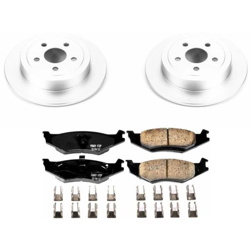 powerstop_CRK1687-67945a673ce2b Power Stop 96-00 Plymouth Breeze Rear Z17 Evolution Geomet Coated Brake Kit