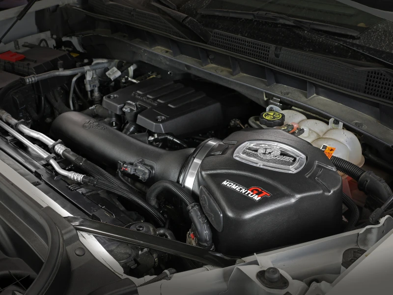 aFe Momentum GT Pro DRY S Kaltluft-Ansaugsystem 19-20 GM Silverado/Sierra 1500 2.7L 4 Zylinder