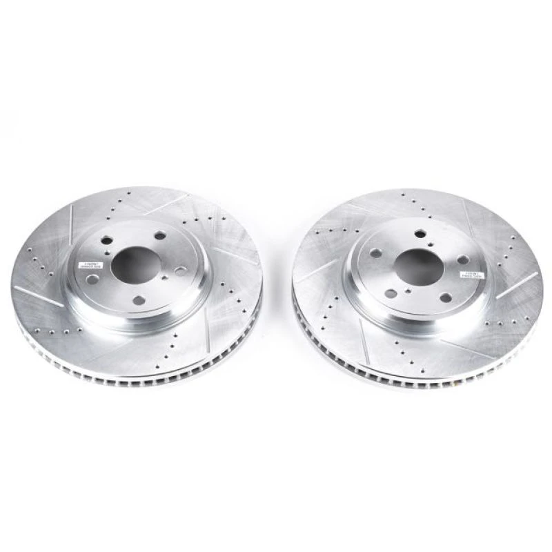 powerstop_JBR938XPR-679455ae151fb Power Stop 01-06 Lexus LS430 Front Evolution Drilled & Slotted Rotors - Pair