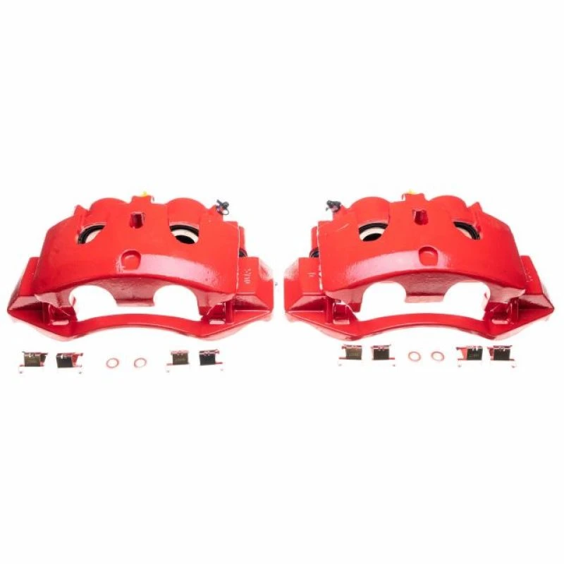 powerstop_S5330-67945cebe0cc0 Power Stop 11-16 Chevrolet Silverado 3500 HD Rear Red Calipers - Pair