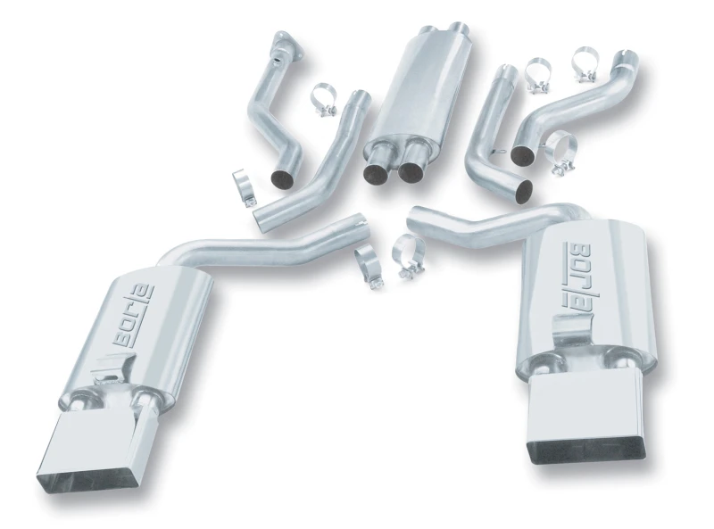 Borla 92-96 Chevrolet Corvette Hatchback/Conv 5,7L 8 Zylinder 4/6 Gang Touring SS Catback Auspuff