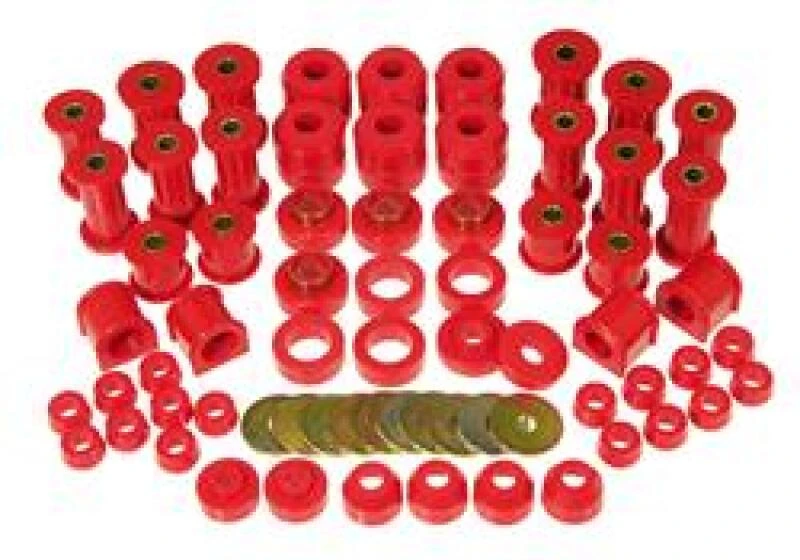 Prothane 87-96 Jeep Wrangler Total Kit - Rot