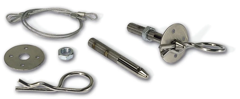 Moroso Oval Track Hood Pin Set