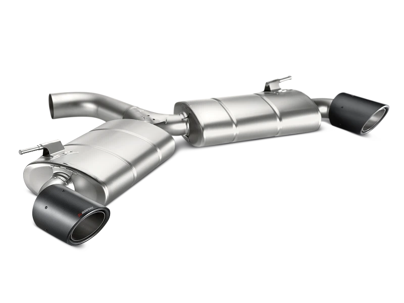 Akrapovic 13-17 Volkswagen Golf GTI (VII) Slip-On Line (Titanium) w/ Carbon Tips
