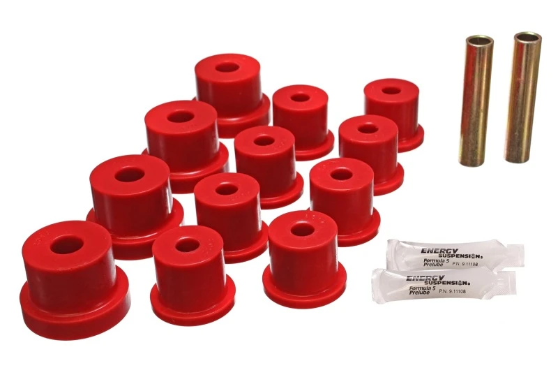 Energy Suspension Nova Mono Blattfederbuchsen - Rot