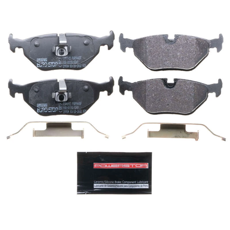 Power Stop 1999 Saab 9-5 Euro-Stop ECE-R90 Rear Brake Pads
