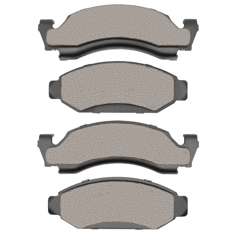 DFC 86-93 Ford F-150 RWD Front 5000 Advanced Semi Metallic Brake Pads and Hardware Kit