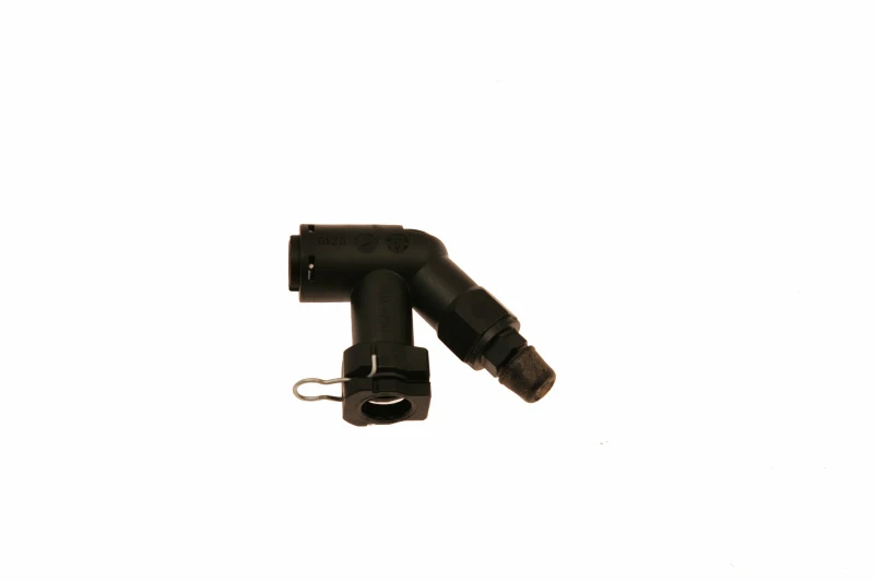 McLeod-Fitting Ellbogen-Verbinder mit Blut-Schraube für Draht-Clip-Männlich-Stecker