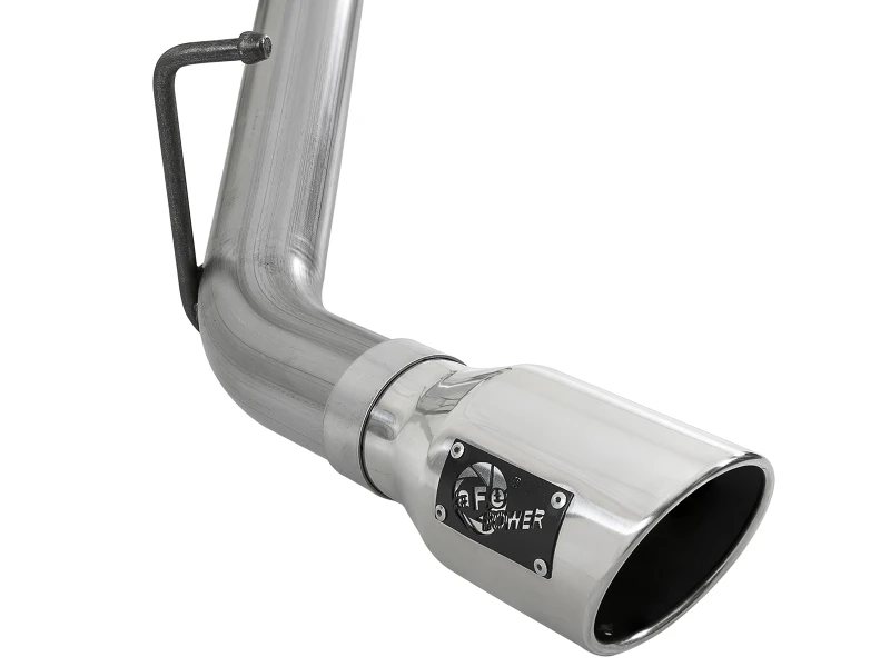 aFe Mach Force-XP Auspuff 3in CB SS 15-17 GM Colorado/Canyon 2,5L/3,6L Seiten Ausgang mit polierter Spitze