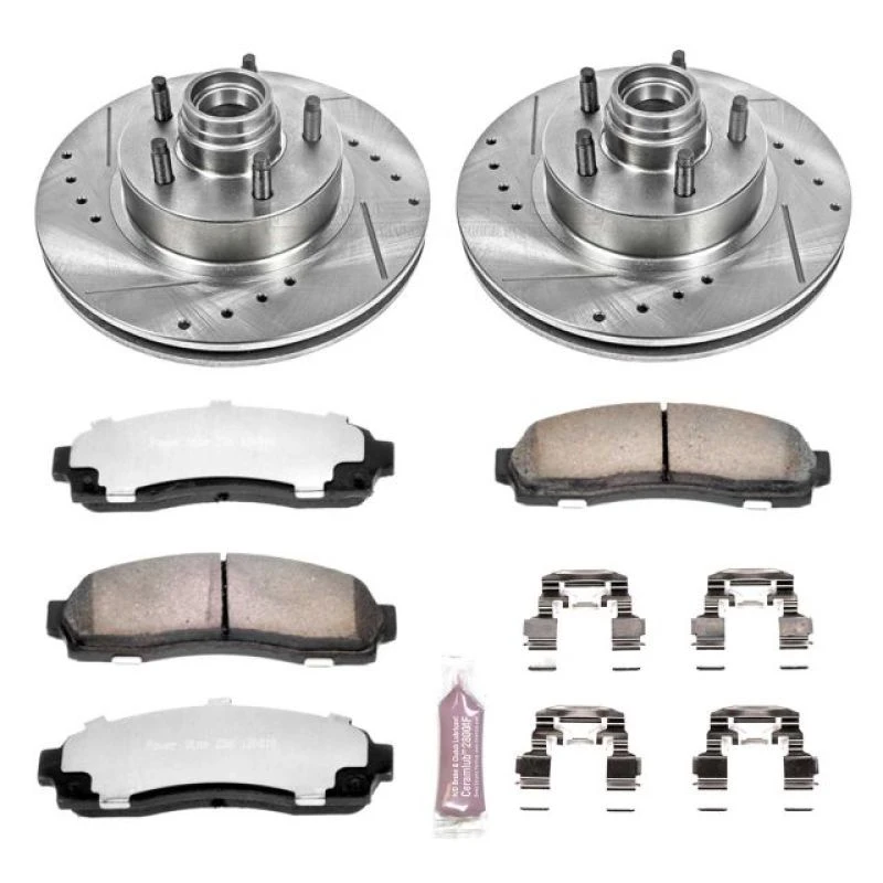 powerstop_K1857-36-67945661452f9 Power Stop 03-09 Ford Ranger Front Z36 Truck & Tow Brake Kit