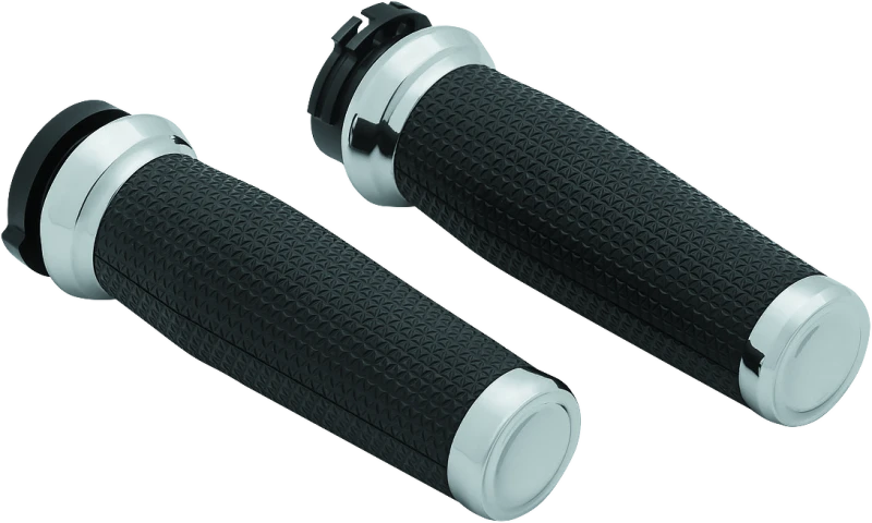 Kuryakyn Thresher Grips Dual Cable Chrome