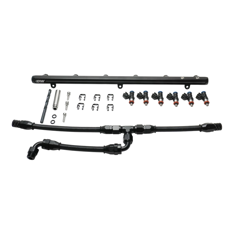 DeatschWerks Fuel Rail for BMW M2/M3/M4/X3M S58 Factory Manifold w/ Plumbing and 1000cc Injectors