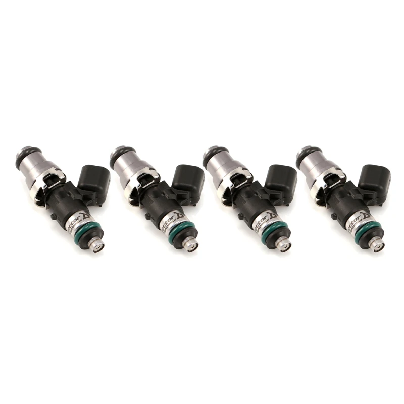 Injector Dynamics ID1050X Einspritzdüsensatz 14mm (Grau) Adaptor Top (Set von 4)