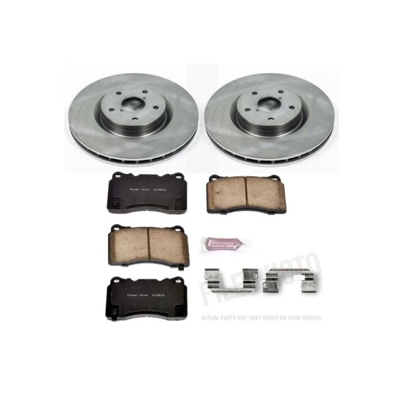 Power Stop Autospecialty Brake Kit for 05-14 Subaru Impreza Front