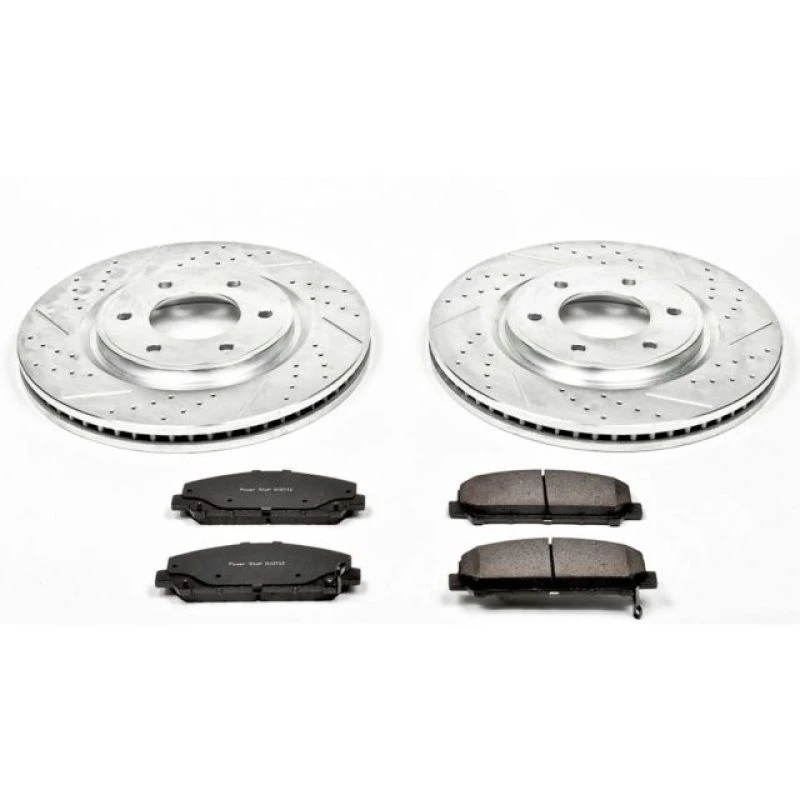 powerstop_K2961-67945289d4b8a Power Stop 08-10 Infiniti QX56 Front Z23 Evolution Sport Brake Kit