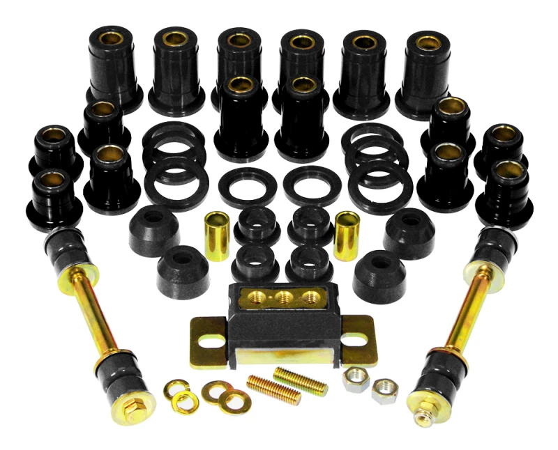Prothane 59-64 Chevy Full Size Total Kit - Schwarz