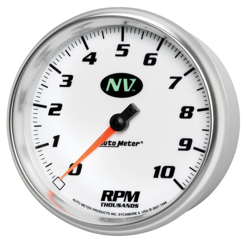 AutoMeter Tachometer 5 Zoll 10.000 U/min In-Dash NV