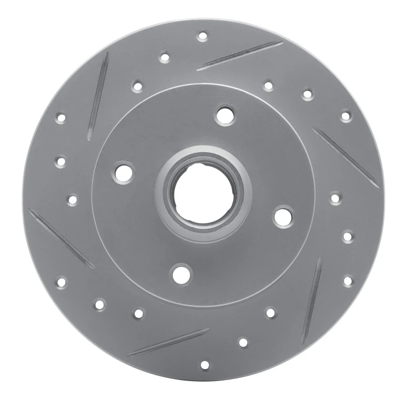 DFC 85-02 Volkswagen Scirocco Rear Left Drilled & Slotted Geoperformance Rotor