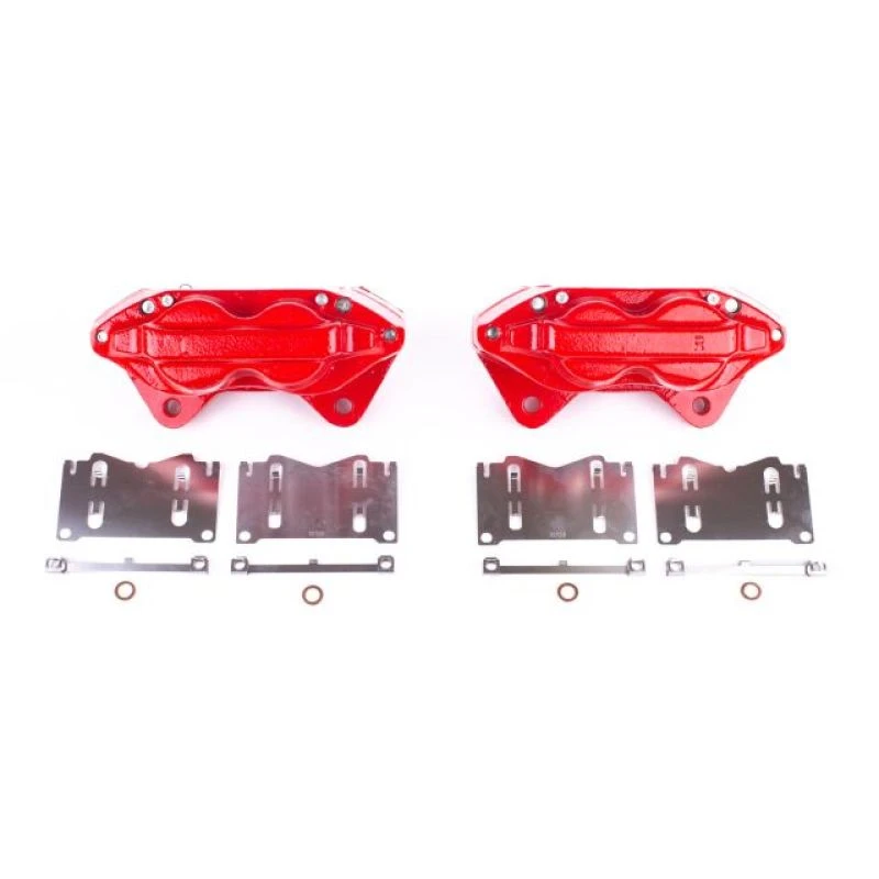 powerstop_S2634-67945f339c538 Power Stop 98-02 Lexus LX470 Front Red Calipers w/o Brackets - Pair