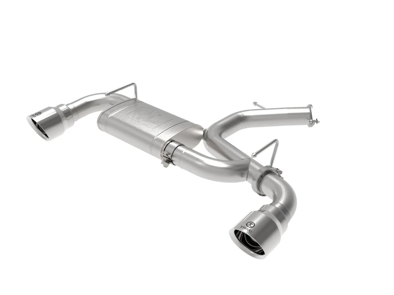 aFe Takeda Auspuff Axle-Back 19-20 Hyundai Veloster N 304SS Polierte Doppel-Endrohre Auspuff
