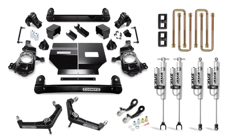 Cognito 20-26 Chevy/GMC Silverado/Sierra 2500/3500 HD 2WD/4WD 4in Perf Lift Kit w/ Fox PSRR 2.0