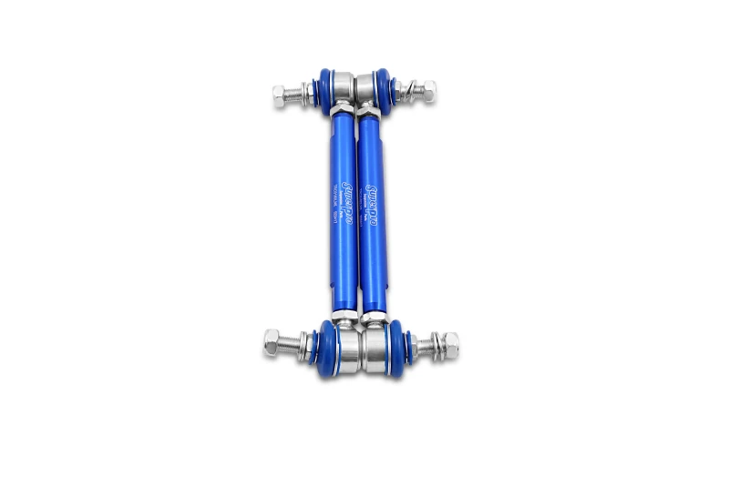superpro_TRC10160-67950fe28bb21 SuperPro 2010 Kia Soul Base Front HD Adjustable End Link Set (10mm Studs 210mm-260mm Length)