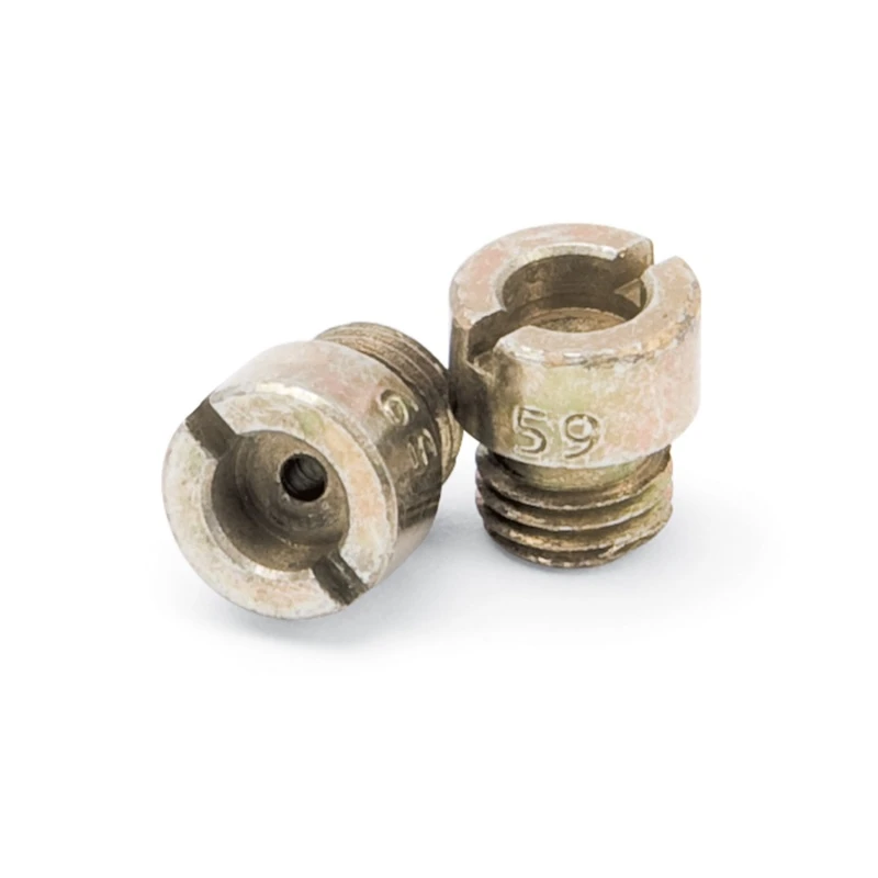 Edelbrock Standard-Hauptdüsen 1/4-32-Gewinde Düse 59 Größe-0 058In Menge-2