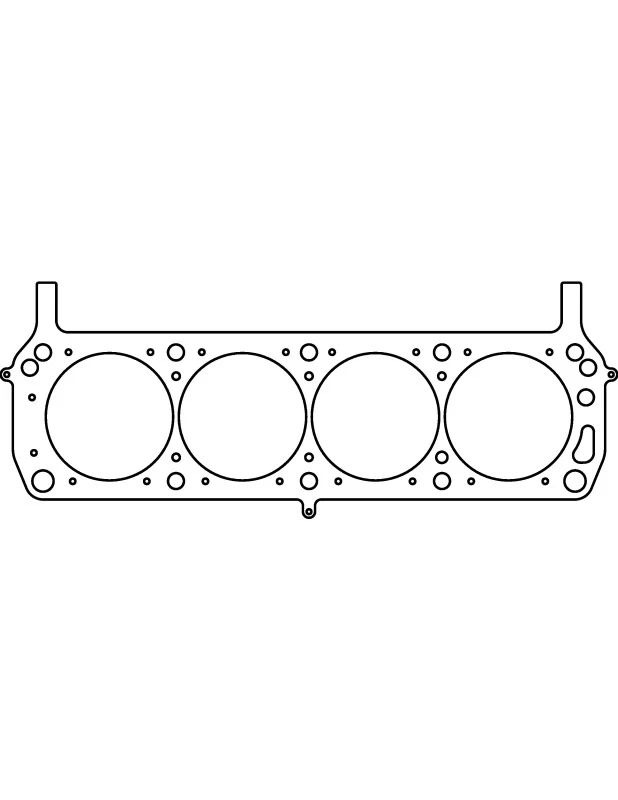 Cometic Ford 302/351W Windsor V8.030in MLS Zylinderkopfdichtung - 4.180in Bohrung - SVO
