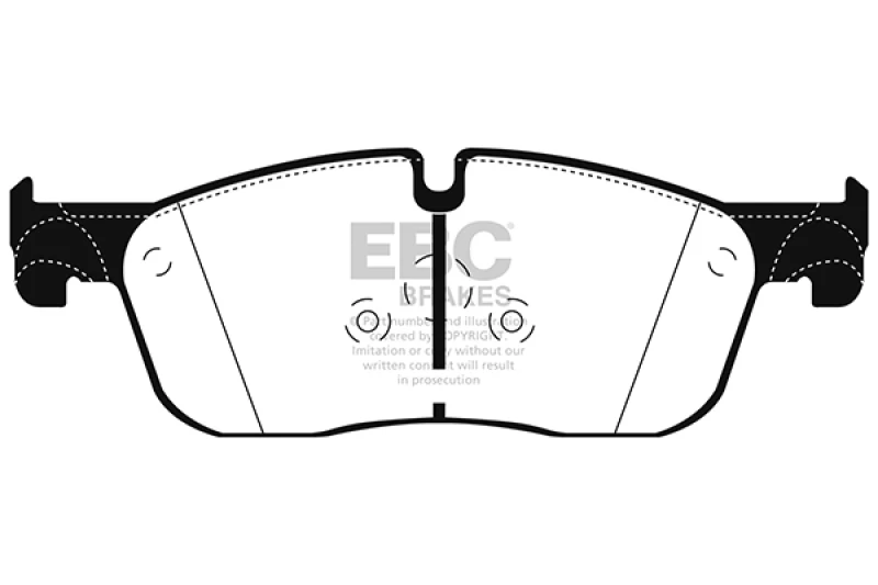 EBC 2016+ Land Rover Range Rover Evoque 2.0L Turbo Yellowstuff Front Brake Pads
