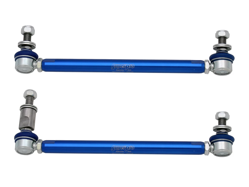 superpro_TRC4301-67ac5c5edae8f SuperPro 2015 Audi A3 Quattro Premium Front HD Adjustable End Link Set w/ DCC Adapter