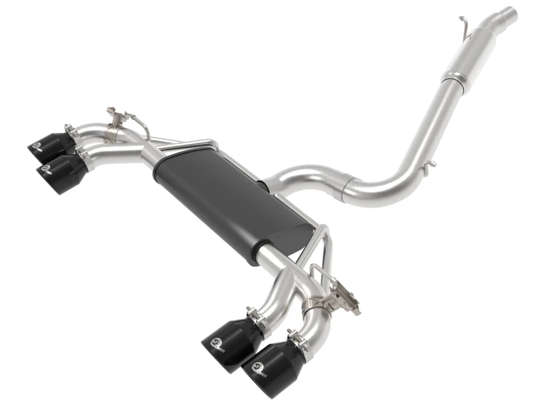 AFE POWER MACH Force-Xp 15-19 Volkswagen Golf R L4-2.0L(T) 304 SS Kat-Back-Abgasanlage - Schwarz