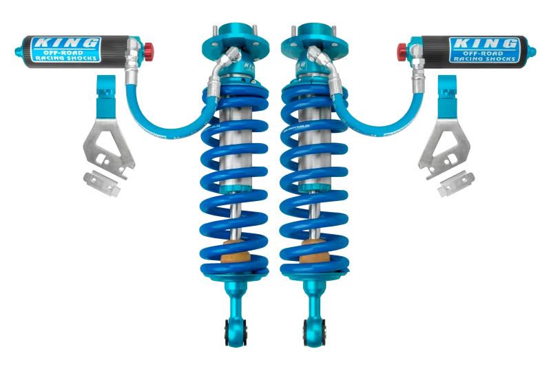 King Shocks 2023+ Toyota Sequoia 2.5 Dia Front Coilover with Remote Reservoir and Adjuster (Pair)