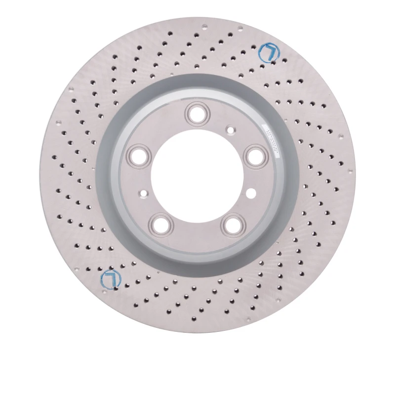 DFC 10-23 Porsche 911 Left Rear Drilled Hi-Carbon Alloy Geomet Coated Rotor