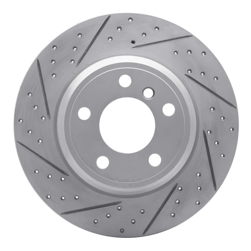 DFC 00-06 BMW X5 Rear Left Drilled & Slotted Geoperformance Rotor