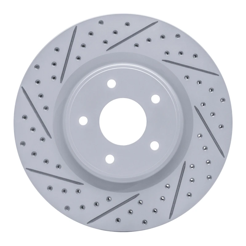 DFC 13-25 Infiniti Jx35 Front Left Drilled & Slotted Geoperformance Rotor